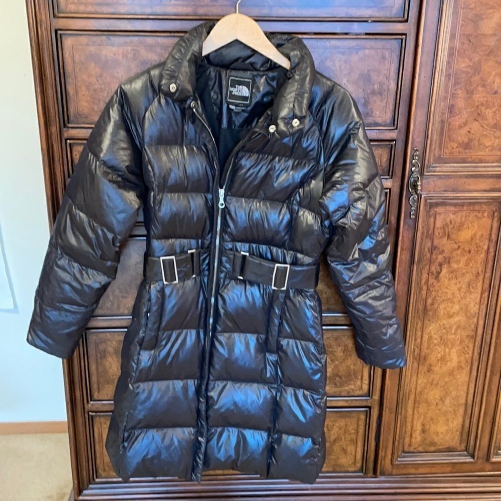 North face woman’s trench puffer jacket
